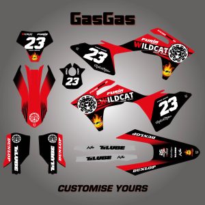 GASGAS Wildcat Graphics Kit