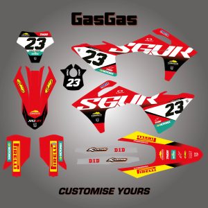 GASGAS OEM Graphics Kit