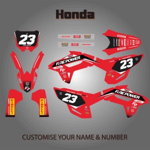 HONDA Firepower Graphics Kit