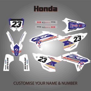 HONDA Firepower Retro Factory Graphics Kit