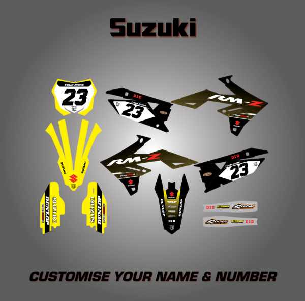 SUZUKI Contrast RM-Z Graphics Kit