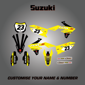 SUZUKI Two Tone RM-Z Graphics Kit