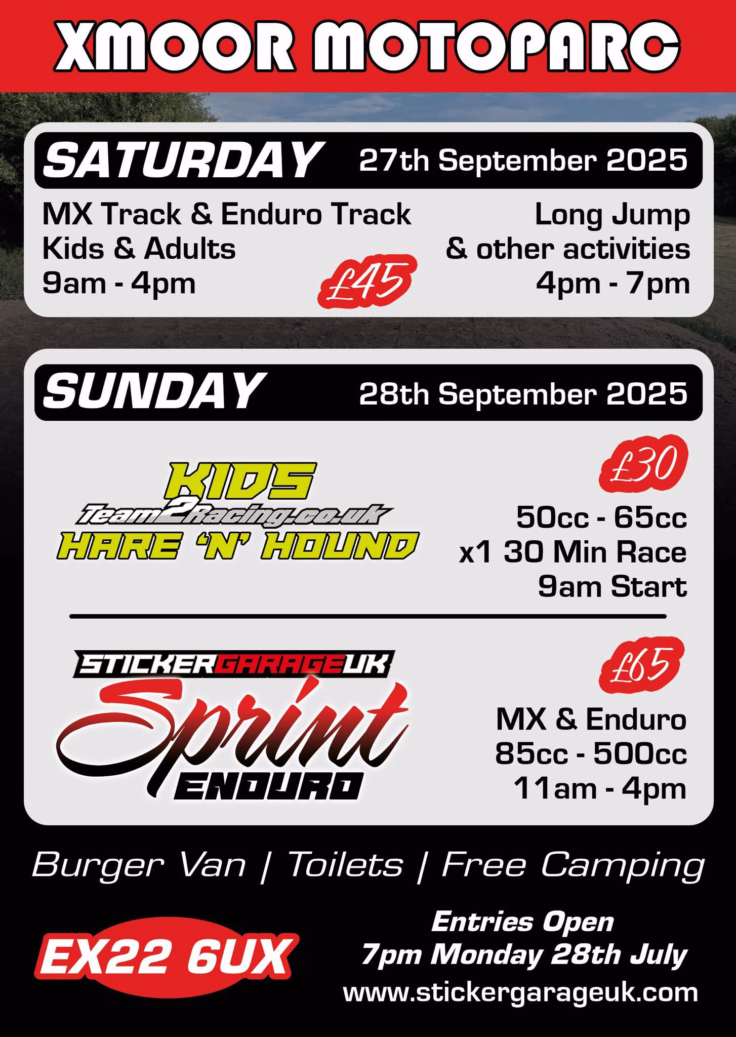 2025 Sprint Event Poster